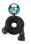 zenitech - Rallonge éléctrique - 5 m - noir