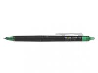 Pilot FriXion Point Clicker - Roller Gel effaçable - 0,5 mm - vert