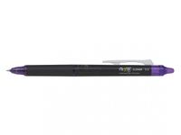 Pilot FriXion Point Clicker - Bolígrafo - no permanente - violeta - tinta de gel termosensible - 0.5 mm - retractil - con borrador