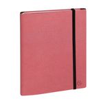 Agenda All in One - 1 semaine sur 2 pages - 16 mois - 15 x 21 cm - rose - Exacompta