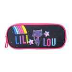 Trousse rectangulaire Lililou - 2 compartiments - bleu marine - Bagtrotter
