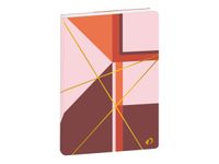 Quo Vadis Nova 21 - Carnet de notes ligné - 15 x 21 cm - navy rose