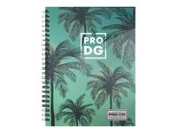 PRO-DG California - Cahier A4 - petits carreaux - Karactermania