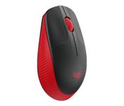 Logitech M190 - souris sans fil - rouge