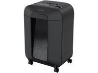 Fellowes Powershred LX85 - destructeur de documents coupe croisée - 12 feuilles - Corbeille 19 litres - sécurité SafeSense