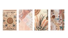 Agenda Bohème LECAS - 16 Mois - 16x24 cm - 4 décors - Hamelin