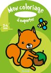 Mon coloriage à emporter (2-4 ans) - Ecureuil