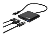 PORT Connect - mini station d'accueil USB-C pour PC et Mac - HDMI, USB 3.0