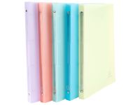Exacompta Chromaline - Classeur souple à anneaux - Dos 20 mm - A4 - disponible dans différentes couleurs pastels