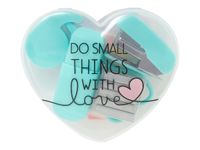 Legami - Mini set de fournitures de bureau - 6 pièces - plastique