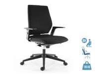 Fauteuil de bureau SPECTRA - accoudoirs intégré - noir