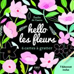 Cartes à gratter mini - Hello les fleurs