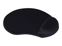T'nB Ergo-Design Mouse Pad - Alfombrilla de ratón con apoyamuñecas - negro