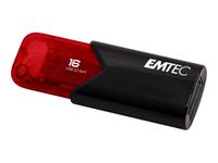 Emtec B110 Click Easy 3.2 - clé USB 3.2 - 16 Go - rouge