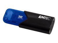 Emtec B110 Click Easy 3.2 - clé USB 3.2 - 32 Go - bleu
