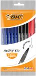 BIC Round Stic - Pack de 10 stylos à bille - couleurs assorties