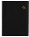 Agenda Lima Timing - 1 semaine sur 2 pages - 17 x 22 cm - noir - Brepols