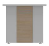 Habillage DUAL pour pieds panneaux Chêne clair