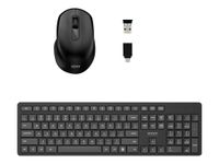 PORT Connect - Ensemble clavier et souris sans fil - Azerty