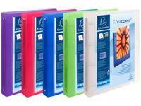 Exacompta Kreacover - 12 Classeurs à anneaux personnalisable - Dos 40 mm - A4 Maxi - disponible dans différentes couleurs