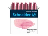 Schneider - 6 Cartouches d'encre pastel - rose