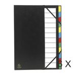 Exacompta Ordonator - 6 Trieurs 12 positions - noir