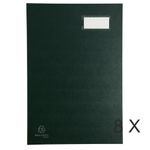 Exacompta - 8 Parapheurs direction 20 compartiments - vert