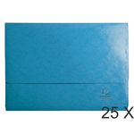 1928 by Exacompta - 25 Chemises poche - 265 gr - turquoise