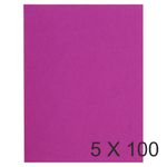 Exacompta Flash - 5 Paquets de 100 Chemises - 220 gr - fuchsia