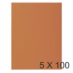 Exacompta Rock"s - 5 Paquets de 100 Chemises - 210 gr - havane