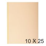 Exacompta Forever - 10 Paquets de 25 Chemises dos toilé - 320 gr - bulle