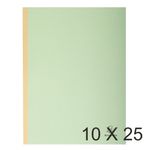 Exacompta Forever - 10 Paquets de 25 Chemises dos toilé - 320 gr - vert pré