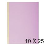 Exacompta Forever - 10 Paquets de 25 Chemises dos toilé - 320 gr - lilas