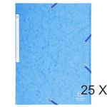 Exacompta Nature Future Maxi Capacity - Carpeta de 3 solapas - para A4 - capacidad: 300 hojas - turquesa