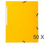 Exacompta - 50 Chemises sans rabat - A4 - jaune