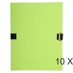 Exacompta Forever - 10 Chemises extensibles - vert clair