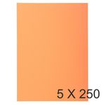 Exacompta Super 60 - 5 Paquets de 250 Sous-chemises - 60 gr - bulle