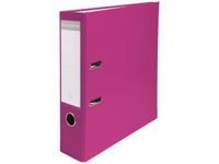 Exacompta - Classeur à levier - Dos 80 mm - A4 - pour 600 feuilles - framboise