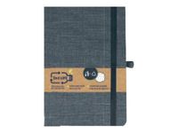 Online 2nd Life - Carnet de notes - 14,5 x 21 cm - gris