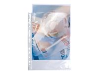 Exacompta - 100 Pochettes perforées - A4 - 9/100 - cristal