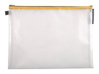Exacompta - Pochette à fermeture éclair en plastique souple - A3 - disponible dans différentes couleurs