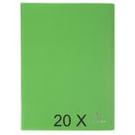 Exacompta Opak - 20 Porte vues - 40 vues - A4 - vert clair