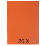 Exacompta Opak - 20 Porte vues - 40 vues - A4 - orange