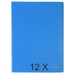 Exacompta Opak - 12 Porte vues - 60 vues - A4 - bleu clair