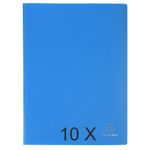 Exacompta Opak - 10 Porte vues - 80 vues - A4 - bleu clair