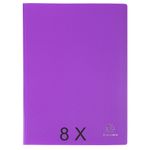 Exacompta Opak - 8 Porte vues - 120 vues - A4 - violet
