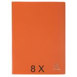 Exacompta Opak - 8 Porte vues - 160 vues - A4 - orange