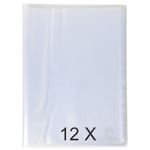 Exacompta Chromaline - 12 Porte vues - 80 vues - A4 - cristal