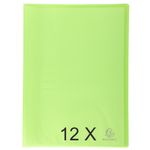 Exacompta Chromaline - 12 Porte vues - 80 vues - A4 - vert