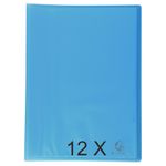 Exacompta Chromaline - 12 Porte vues - 80 vues - A4 - turquoise
